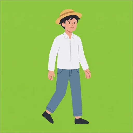 風まかせ散歩型
